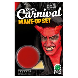 Vasetto Fondotinta Rosso Gr.10 Ca. in Blister di Carnival-Toys