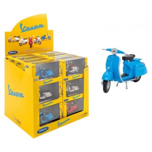 Welly Vespa Die Cast 1:18 5ass 24pz D/Box di Globo