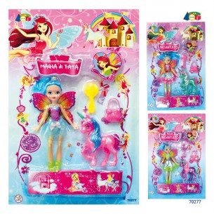 Set Fatina C/Unicorno "Mondo Incantato" di Givi, Ginocchio