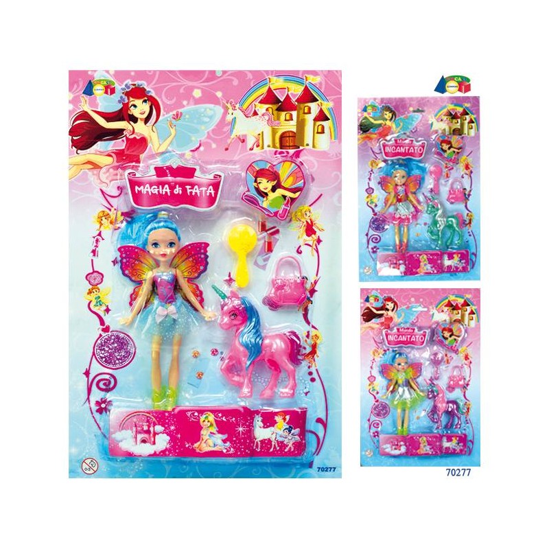 Set Fatina C/Unicorno "Mondo Incantato" di Givi, Ginocchio