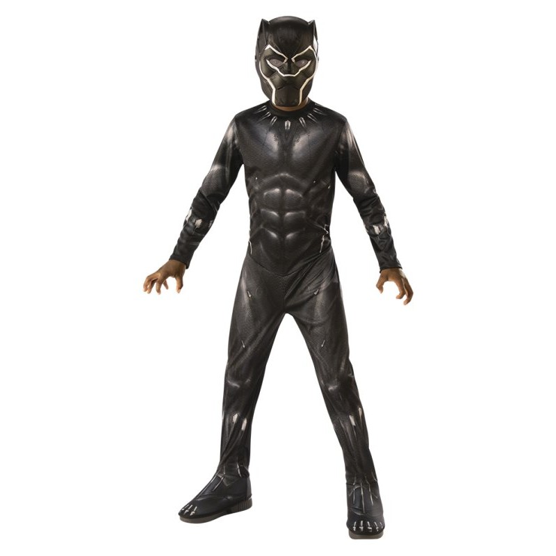 Costume Black Panther Endgame Class Inf (5-6 Anni/ 110-116cm) di Rubie'S Costume Company