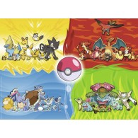 Puzzle 150 Pokemon Xxl 150 Pz di Ravensburger Puzzle 150 Pezzi Xxl