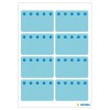 Etichette Herma Frezzer Blu