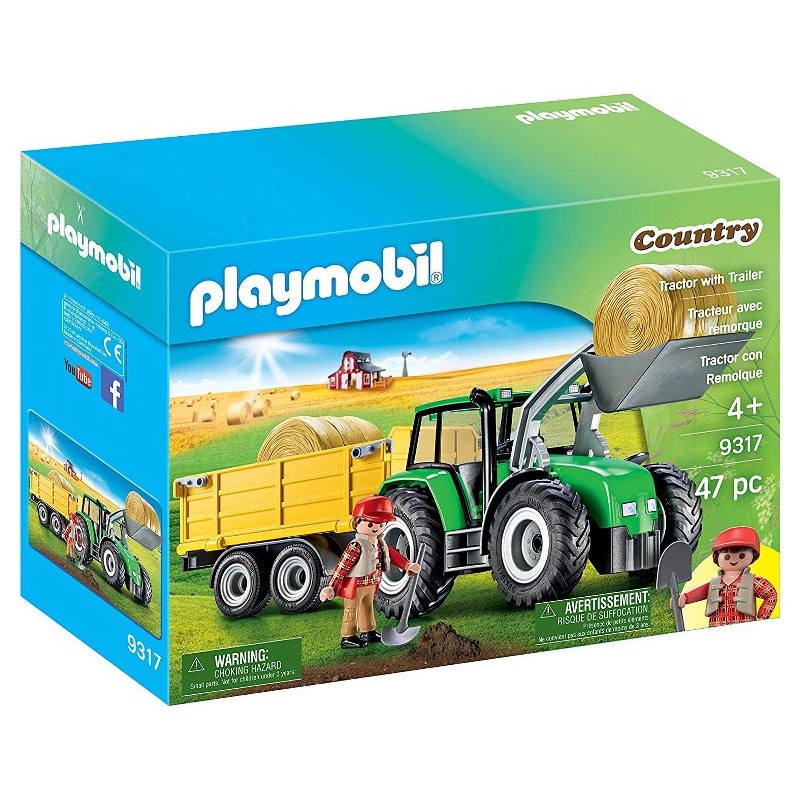Trattore con Cassone di Playmobil