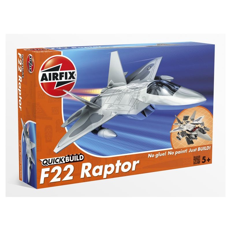 Quickbuild F22 Raptor di Hornby