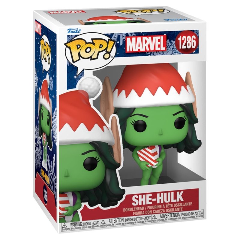 Holiday She Hulk (Pop! Vinyl - Marvel Comics) di Funko Lcc