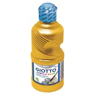 Giotto Tempera Acrilica 250 Ml Flacone 250ml Oro di Fila