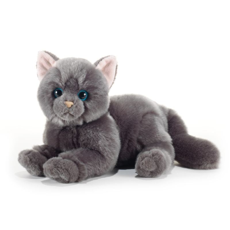 Mignonne Gatta Chartreux L. 32 Cm. di Plush-Company