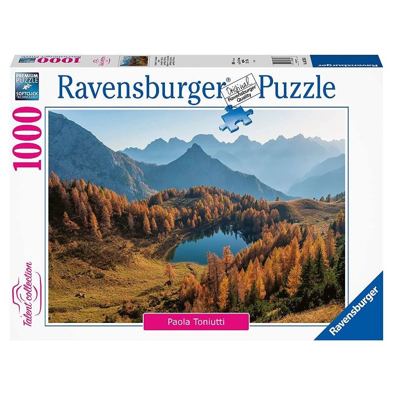 Puzzle 1000 Pz Lago Bordaglia - Fruili Venezia di Ravensburger