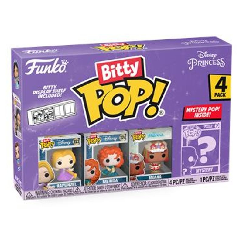 Disney P Rapunzel 4pk (Pop! Bitty 4pk - Disney-Multiple) di Funko Lcc