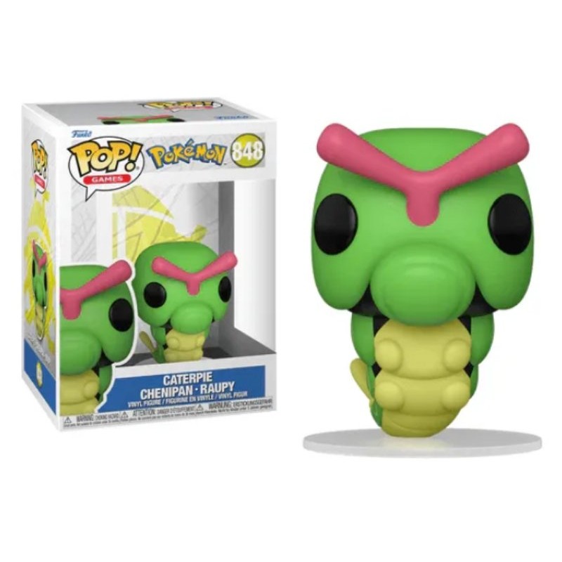 Funko Pokemon Caterpie(Emea) (Pop! Vinyl: Pokemon) di Funko Lcc