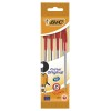 Blister 4 Penne Cristal Original Rosse di Bic