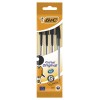 Blister 4 Penne Nere Cristal Original di Bic