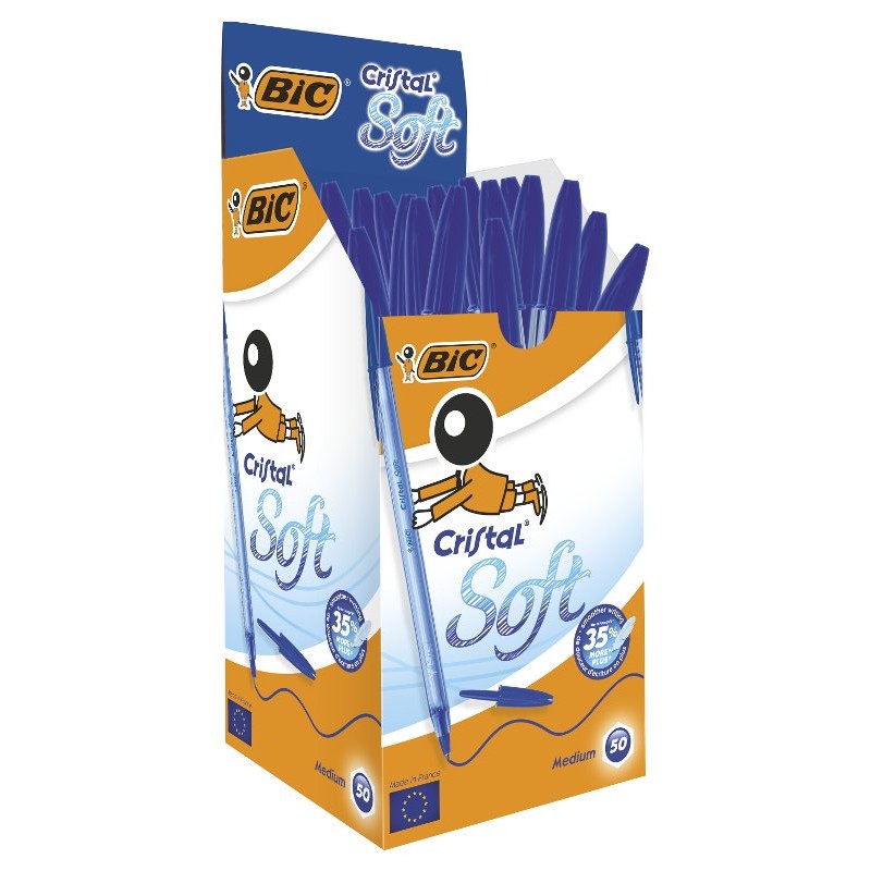 Cristal Soft B50 Bcl Blue Eu di Bic