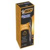 Penna a Gel Ricaricabile Tratto Medio 0,7 con Grip - Colore Nero di Bic