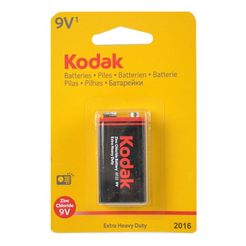 9volt Trans.Zinco 1pz K9vhz di Kodak