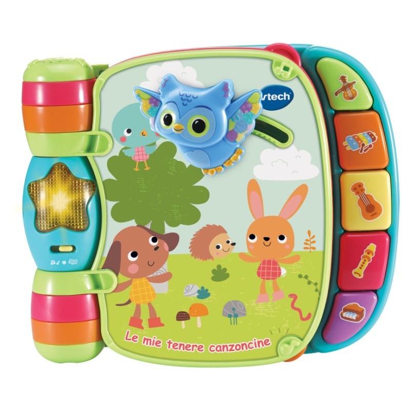 Il Mio Primo Libro Interattivo le Mie Tenere Canzoncine di Vtech Infant