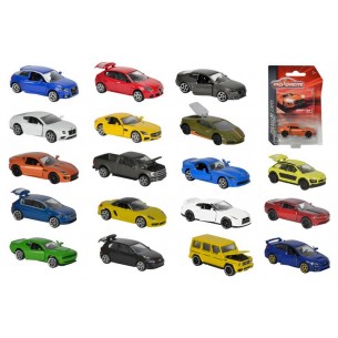 Majorette Premium Cars - 18 Asst. con Parti Apribili, Die Cast, Sospensioni, Fari Traslucidi di Simba Majorette