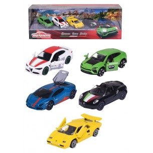 Majorette Dream Cars Italy, Giftpack 5 Pz di Simba Majorette