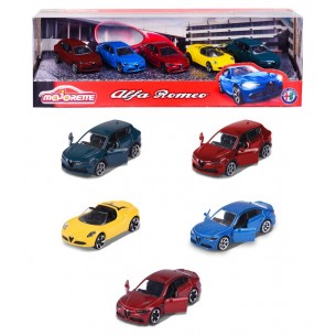 Majorette Alfa Romeo Giftpack 5 Pezzi di Simba Majorette