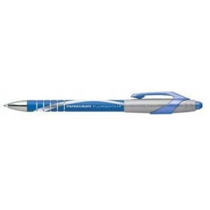 Penna Papermate Flexgrip Punta Rientrante Bp Colore Blu