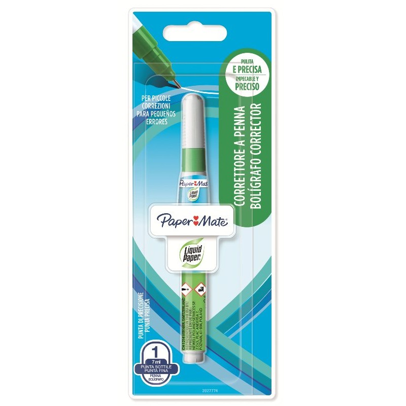 Papermate Correttore Liquido a Penna Np10 7ml