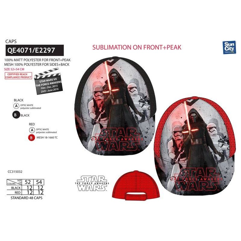 Cappellino Starwars di Suncity