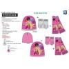 Set 3 Pcs Sciarpa+Guanti+Cappellino Barbie di Suncity