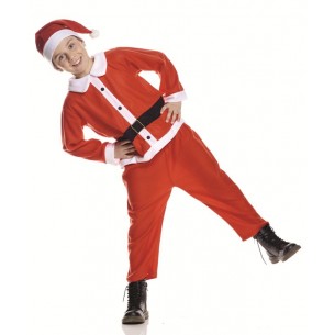 Costume Babbo Natale Bambino - 4/6 Anni di Apitalia