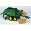 Rimorchio Pressaballe John Deere di Bruder