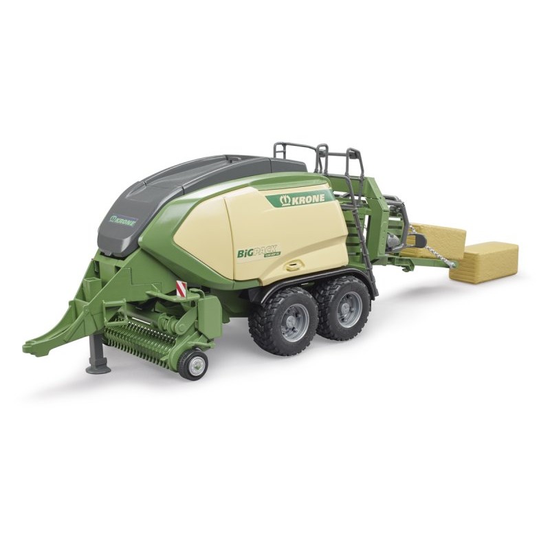 Rimorchio Krone Big Pack Pressaballe 1290 Hdp Vc di Bruder
