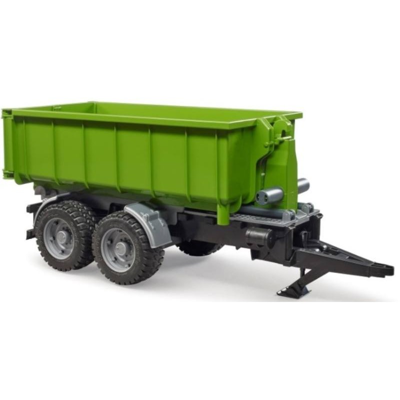 Rimorchio per Trattori con Container Ribaltabile di Bruder