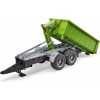 Rimorchio per Trattori con Container Ribaltabile di Bruder