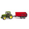 Trattore John Deere 6920 con Rimorchio di Bruder