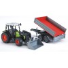 Claas Nectis 267 F con Benna e Rimorchio di Bruder
