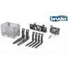 Accessorio: Forche, Cesta e Verricello di Bruder