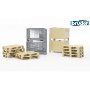 Transpallet Manuale con Accessori di Bruder
