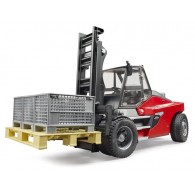 Linde Ht160 Muletto con Pallet e 3 Ceste di Bruder