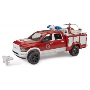 Ram 2500 Power Wagon Pompieri con Luci e Suono di Bruder