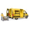 Mb Sprinter Dhl con Personaggio di Bruder