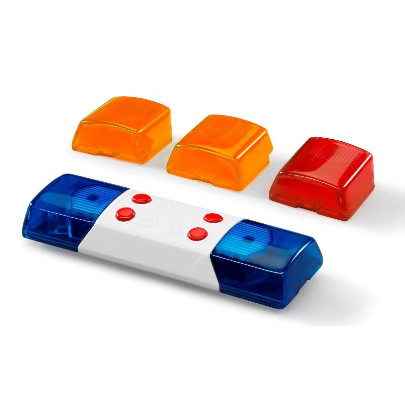 Modulo di Segnalazione con Luci e Suono per Auto e Camion di Bruder