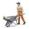Operatore Ecologico con Cariola e Accessori di Bruder