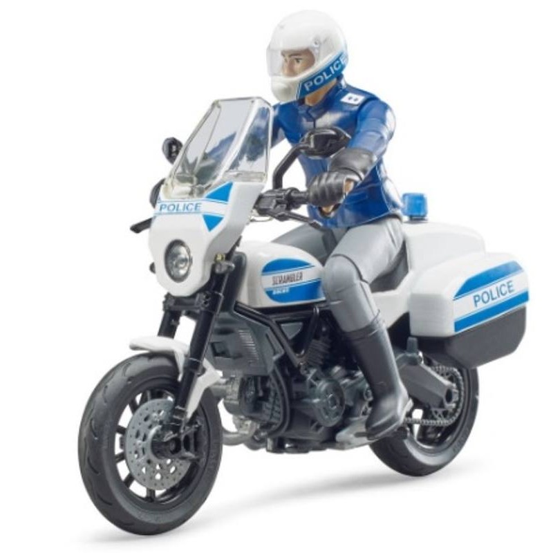 Moto Ducati Scrambler Polizia di Bruder