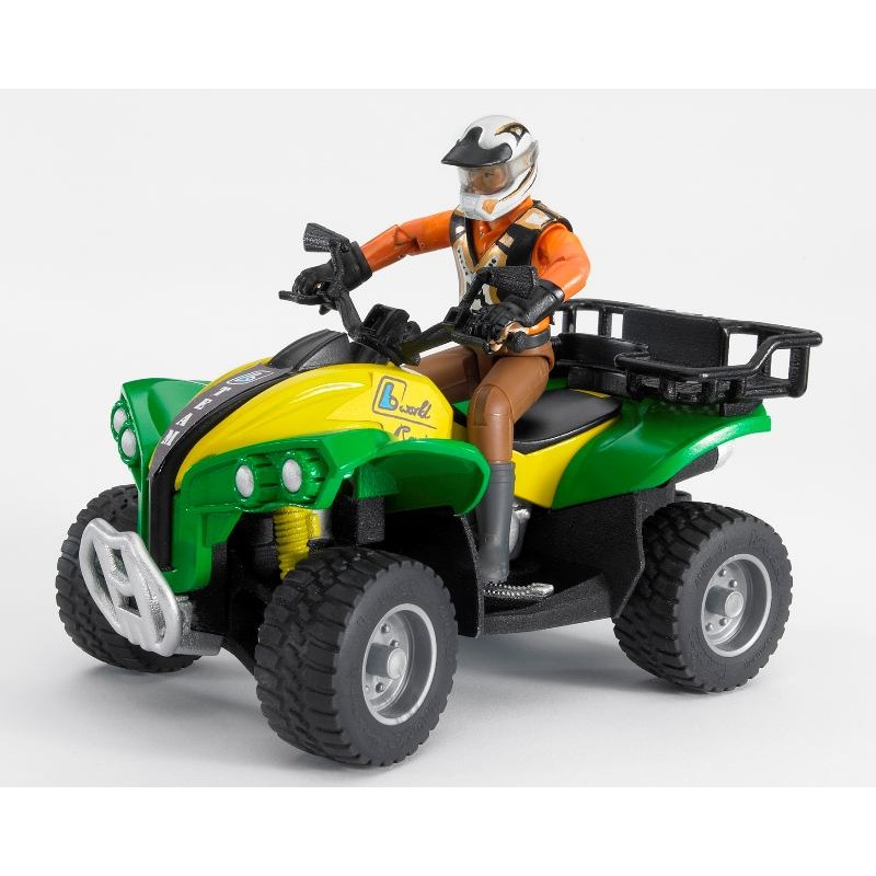 Quad con Figura di Bruder