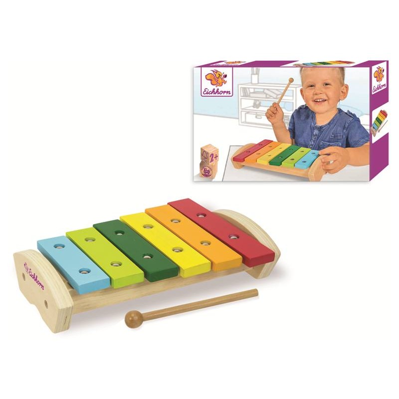 Eichhorn Xilofono con 6 Note di Simba Eichhorn