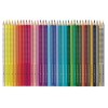 Scatola in Metallo 36 Colori a Matita a Sezione Triangolare Acquerellabili con Grip di Faber-Castell