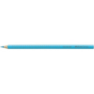 Matita a Sezione Triangolare Acquerellabile con Grip Colore Azzurro - Confezione da 12 Pezzi di Faber-Castell