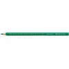 Matita a Sezione Triangolare Acquerellabile con Grip Colore Verde Smeraldo - Confezione da 12 Pezzi di Faber-Castell