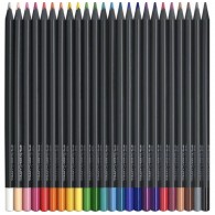 Matite Colorate Black Edition Ast. 24x di Faber-Castell