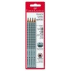 Matite Grafite Grip 2001 (H Hb B 2b) Bl. da 4 di Faber-Castell